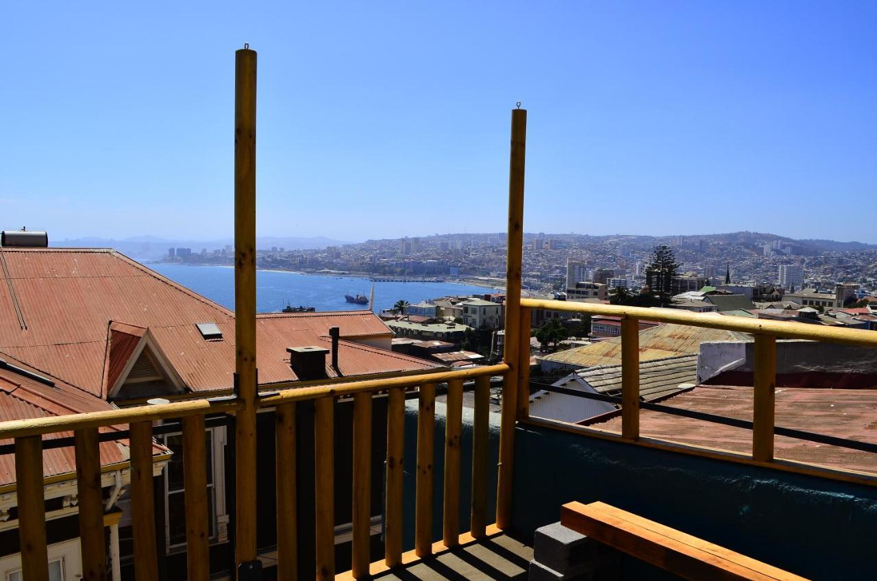 Hotel Casa Fibonacci Valparaíso Exterior foto