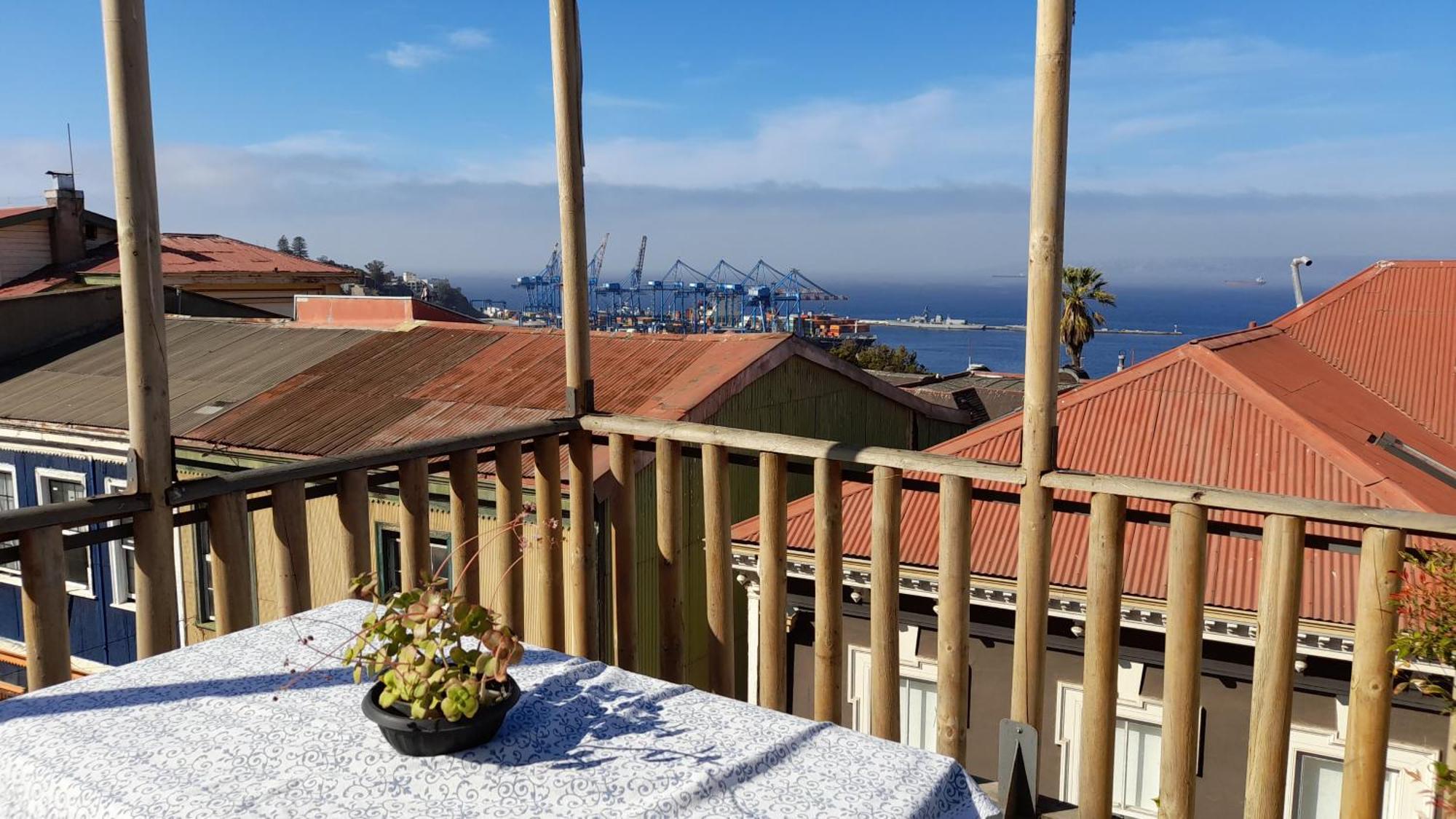 Hotel Casa Fibonacci Valparaíso Exterior foto