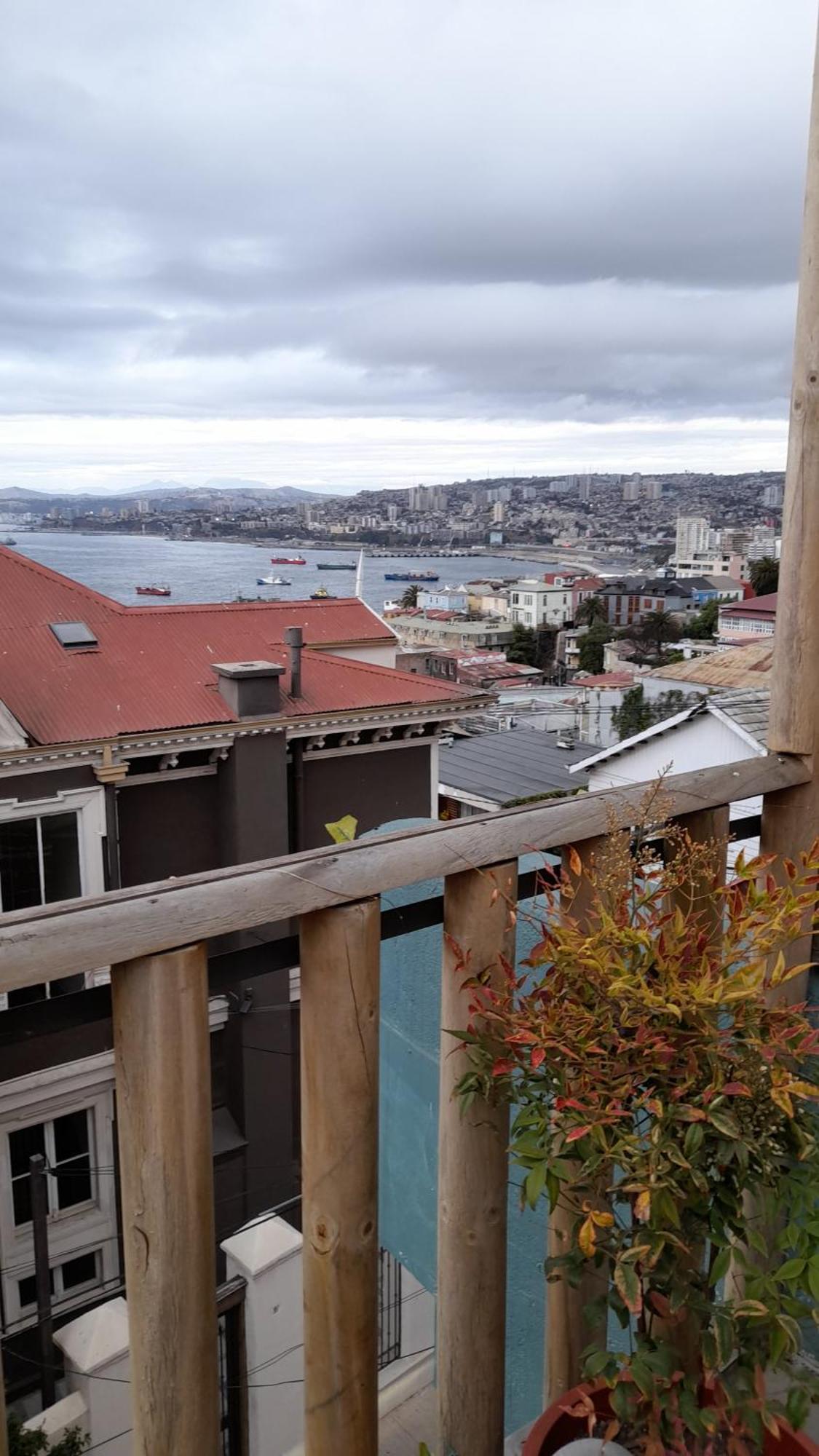 Hotel Casa Fibonacci Valparaíso Exterior foto