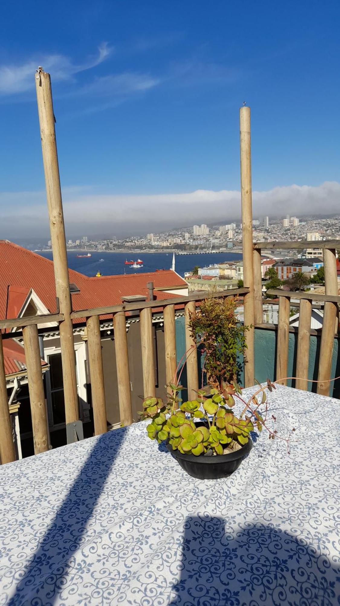 Hotel Casa Fibonacci Valparaíso Exterior foto
